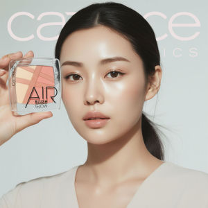 CATRICE Air Blush Glow Weightless Vegan Cheek Powder | Natural Shimmer & Long-lasting Healthy Look