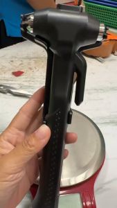 Palu Pemecah Kaca Mobil Bus Darurat Pemotong Sabuk Pengaman 2 in 1