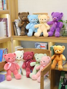 Teddy Bear BEBEAR Panda Little Bear Doll Ragdoll Plush Toy Small Size for Girlfriend Birthday Gift for Girls