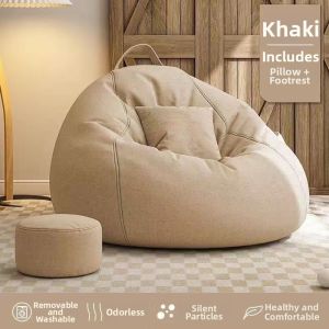 Multifunctional Bean Bag Sofa For Small Spaces Lying Sitting
