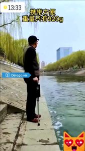 Ghế gậy cho người già ghế gậy đi phượt thông minh Hemeide  gậy  chống người già mở ra thành ghế tiện lợi