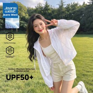 Jeanswest | Sun Protection Thin & Breathable Loose Short Jacket