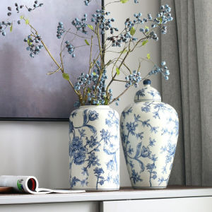Lọ Hoa Và Hũ Lưu Trữ Phong Cách Trung Quốc Cổ Điển