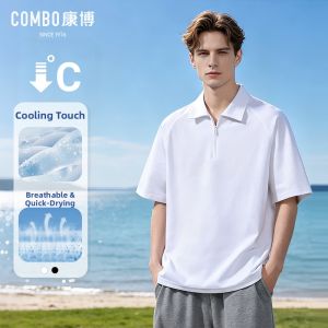 Ice Feel Breathable Quick Drying Polo Shirt