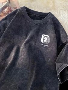 KETONG | Summer Casual Washed Loose T-Shirt