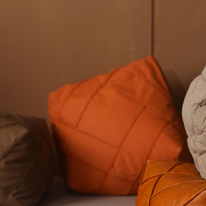 YUEMAILEFU | Retro Zen Style Storage Stool Seating Cushion