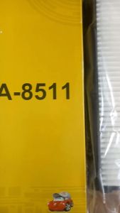 Lọc gió động cơ xe Honda CR-V 2.0L 2006 2007 2008 2009 2010 2011 2012. Mã A8511 của JS Asakashi Nhật Bản mã phụ tùng 17220-RZP-G00.