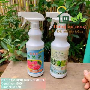 500ml - Meibai dưỡng chất diệt nấm thối thế hệ mới có tác dụng nhanh phun trực tiếp không cần pha