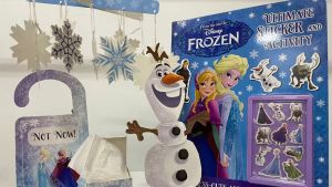 Disney Frozen Ultimate Sticker and Activity Book With Activities Stickers Arts & Crafts For Children Ages 4-8