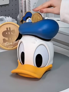 MARtube Donald Duck Ornaments Lamp Rich Duck Desktop Ornaments Housewarming Home Goods Birthday Gifts