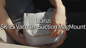 Ulanzi SK-25 MagMount Vacuum Suction Cup Magnetic Phone Holder Car Dashboard Window Mount for Mobile Smartphone