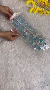 BANDO MAHKOTA SARUNG TANGAN TONGKAT PRINCESS set 6 in 1 mahkota kostum princess set lengkap