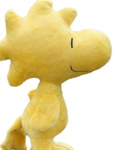 Adorable Yellow Bird Plush Toy Snoopy Doll Girl Comforter Super Cute Fabric Doll Birthday Gift Soft PP Cotton Stuffed Toy for All Ages