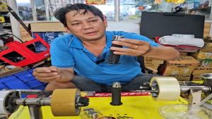 Gù tay lái INOX 304 Phay CNC lắp cho dòng AB Vision 2019 smartkey (MS04)