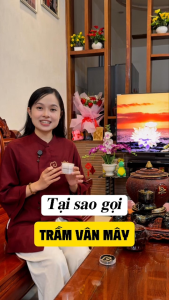 Nhang vân mây trầm hương nguyên chất Sơn Mộc Hương tự nhiên hương thơm ngọt sâu lắng thư giãn