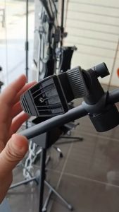 AWEDA Smartphone Holder with Swivel Grip System for Poles ( Phone Holder / Music Stand Microphone Stand )