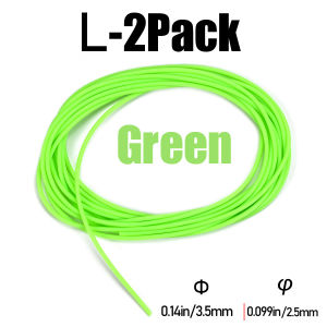 Topranc Fishing Night Luminous Silicone Tube for Fishing Rig Hook Line Glow Pipe Tackle Tool - Night Angling