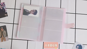 120/240 Grids Frosted Interstitial Photo Album Photocards Storage Book 3inch PP Collect Book