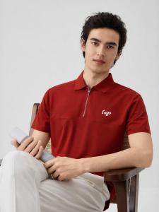 ZANBO | Áo Polo In Logo Đặt Hàng Mũi Kéo Chất Liệu Modal Cao Cấp