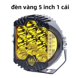 Đèn LED Làm Việc Đèn Sương Mù Phụ Trợ Cho Xe Jeep Wrangler SUV Xe Máy 3 5 7 Chùm Tia Điểm IP68 Sử Dụng Ngoài Đường Phụ Kiện Đèn