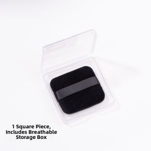 Strong Powder Absorption Dual-Sided Flocking Black Version Non-Falling off 5 Pieces of NARS CT KIKO Replacement Puff