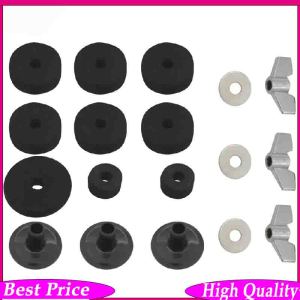 IRIN | 18-Piece Complete Cymbal Stand Care Kit – Replacement Felts Sleeves Washers & Wing Nuts for Hi-Hat Crash & Ride Stands