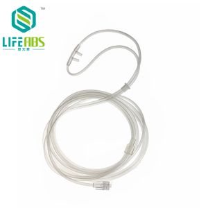 Disposable Hydrogen Oxygen Tube Co2 O2 H2 Oxygenerator Hydrogen Generator Nasal Oxygen Tube with Luer Male Connector