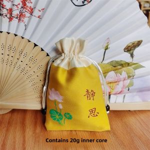 Anxiolytic Sleep Aid Herbal Medicine Sachet Car ener Indoor Embroidery Revitalizing Chinese Traditional Style Pouch