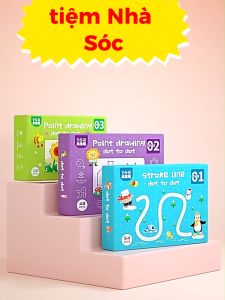 Quyển DOT TO DOT Tập Tô Vẽ Thông Minh Xóa Được Bộ Montessori Giáo Dục Toàn Diện Giúp Trẻ Làm Quen Với Bút Và Tư Duy Não Bộ - Tiệm Nhà Sóc 2023