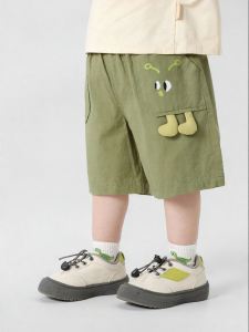 CUTEPANDAS | Quần Short Bé Trai Mùa Hè Hình Cartoon Cotton
