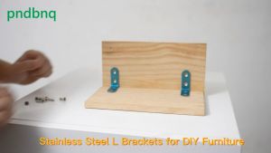 เหล็กฉากรู ยึดมุม DIYบรรจุ 24 ชิ้นต่อแพ็ค (รวมสกรู) เหล็กฉากสแตนเลส เหล็กฉากยึดมุม เหล็กฉากจิ๋ว เหล็กฉาก สแตนเลส L เหล็กฉากเจาะรู