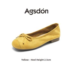 Agsdon | Pink Slip-on Mary Jane Shoes Light Breathable