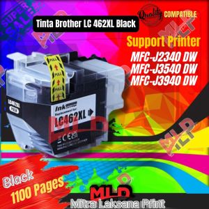 Cartridge Tinta Compatible Brother LC462XL LC 462XL Printer Brother MFC-J2340DW MFC-J2740DW