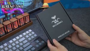 AULA Mouse Gaming Wireless SC580 Tri-Mode 2.4G/BT5.0/USB-C Rechargeable Design Ergonomic Mouse Komputer Laptop/PC/Mac/Tablet Original Garansi 1 Tahun