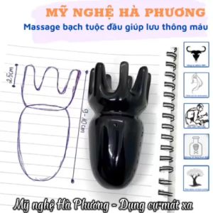 Lược sừng Bạch tuộc mát xa lưu thông khí huyết cải thiện chứng đau đầu mất ngủ