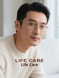 PARZIN | Anti Blue Light Mens Reading Glasses Square Frame High Definition Lenses