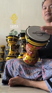 Dumbuk Pinggang 6 in tumbuk darbuka mini Calty rebana hadroh Terkeren