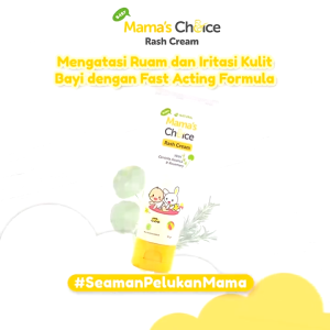 MAMAS CHOICE Baby Rash Cream & Baby Daily Nourishing Face Cream Krim Ruam