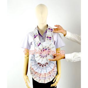 พวงมาลัยหมอลำ แบบเต็มวง 1ชาย ทำจากแบงค์กาโม่ พวงมาลัยคล้องคอ พวงมาลัยเงิน พวงมาลัยนักร้อง หมอลำ พวงมาลัยรำวง ปัจฉิม