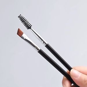 Duo Eyebrow Brush Spoolie Double Ended Spiral Beauty Makeup Tool for Brows