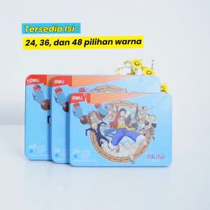 Deli Watercolor Painting / Set Cat Air Padat One Piece Gratis Perlengkapan Melukis CC16-XX