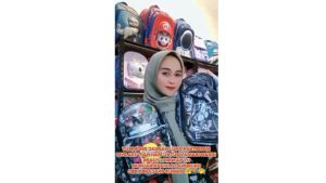 BGC Tas Ransel Sekolah Anak TK Tas Mobil On The Road Tsum Tsum - Blue OTR TSUM