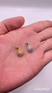 Mặt dây chuyền titan nhỏ gọn sang trọng Mặt charm titan vòng cổ thanh lịch màu vàng hoặc trắng mã M6 trangsucmoiluatuoi.RIN