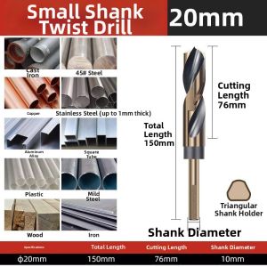High Hardness Stainless Steel & Iron Drilling Twist Drill Bit
