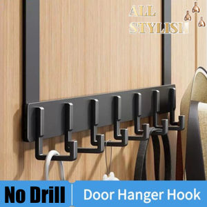 Door Hanger Clothes Hook Door Rear Wall Bedroom Door Back Hook Organizer Rack