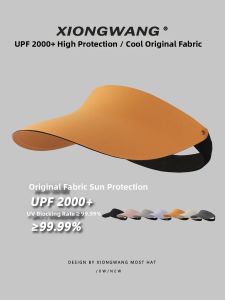 XIONGWANG | UV Protection Sun Visor Face-slimming Hat