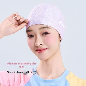 XTEP | Mũ Bơi Bảo Vệ Tai Dành Cho Phụ Nữ