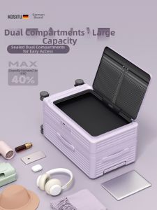 kositu | Large Capacity Side Opening Travel Luggage 20inch