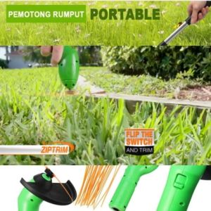 Pemotong Taman Efisien: Alat Pemotong Rumput Portabel & Mudah Digunakan