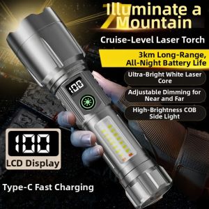 BAIXITANG | Tactical High-Power Rechargeable Outdoor Laser Torch